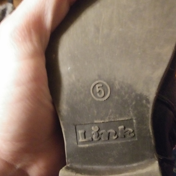 Black lace up knew high toddler boots - Picture 3 of 7